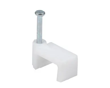 фото Скоба крепежная квадратная плоская 10мм (уп.50шт) EKF plcn-ss-10