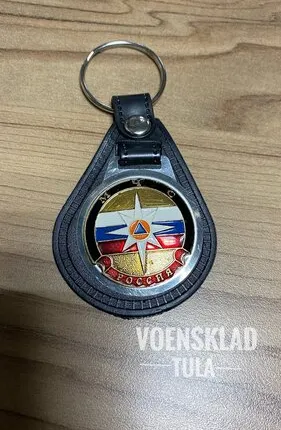 Фото №0 Брелок с жетоном мчс