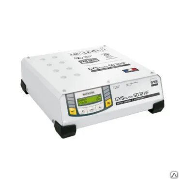 Фото №0 Инверторное микропроцессорное зарядное устройство GYSFLASH 50.12HF автомат