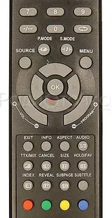 фото Пульт ДУ HYUNDAI TV6, H-LCD1516, H-LCD2216