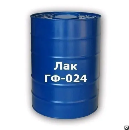 Фото №0 Лак ГФ-024