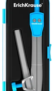 фото Циркуль металлический с карандашом 120 мм ЭРИХ КРАУЗЕ (45026)