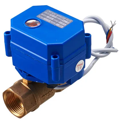 Фото №0 Моторизованный шаровой кран CWX-15Q (3/4 дюйма)