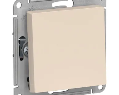 фото Переключатель перекрестный 1-кл. СП AtlasDesign 10А IP20 (сх. 7) 10AX механизм беж. SE ATN000271