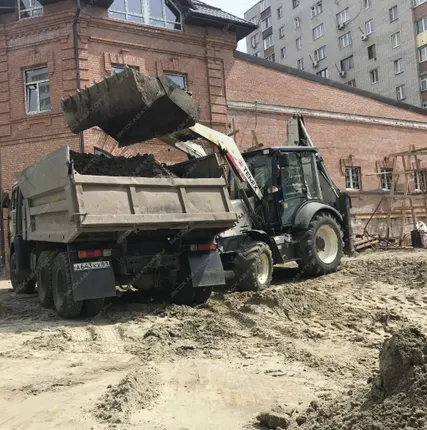 Фото №0 Аренда экскаватора-погрузчика Terex 860, Ростов-на-Дону