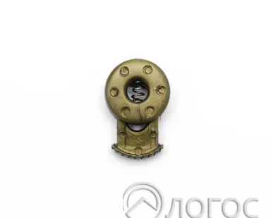 фото Фиксатор пласт. круглый 18мм, оксид