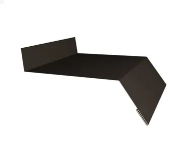 фото Отлив простой 200 0,5 Satin Мatt RR 32 темно-коричневый