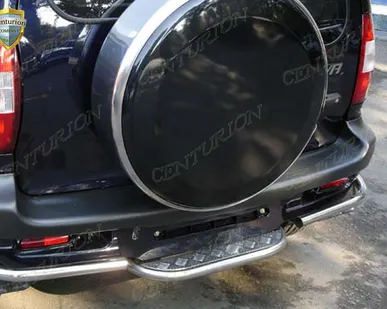 фото Тюнинг авто. Ступенька заднего бампера на Chevrolet