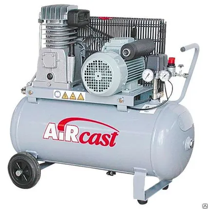 Фото №0 Поршневые компрессоры с вертикальным расположением ресивера "Aircast"