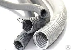 Фото №0 Труба гофрированная ПВХ d 32 мм