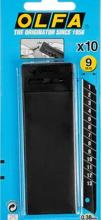Фото №0 OLFA Сменные лезвия OLFA ABB-10B BLACK MAX 9мм, 10 шт.