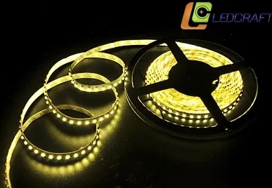 фото Светодиодная лента LC-3528-12WW120 9,6 Ватт/м IP33 теплый белый