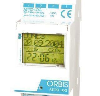 фото Таймер астрономический ASTRO 16А 250В IP20 с батарей ORBIS