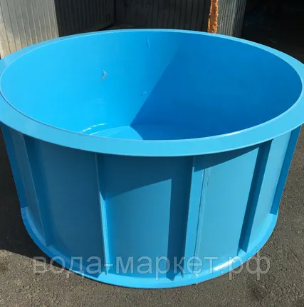 Фото №2 Круглая купель 2,0х1,2 м - 3,8 м3