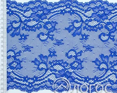 фото Кружево стрейч IS-245 185мм И, электрик (синий)