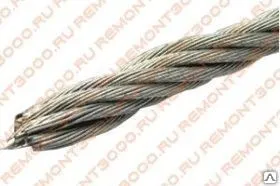 Фото №0 Трос для растяжки в оплетке ПВХ М4/5 (250метров)