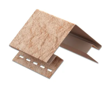 фото Угол внешний (ЮП) Стоун-Хаус "Камень" золотистый 3 050 мм