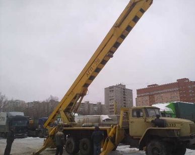 фото Аренда Автовышки вездеход 28 метров