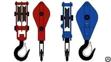 Фото №0 Блоки полиспастенные с крюком ZK г/п 5 тн