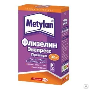 фото Клей обойный Метилан Флизелин Экспресс Премиум 210 г