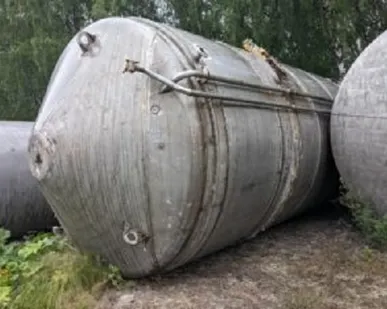 фото Емкости нержавеющие А9-КЕН, объем -50 куб.м., вертикальные, рубашка Б/У в Москве