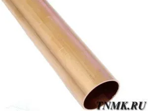 фото Труба бронзовая 135х17,5 мм БрАЖМц10-3-1.5 ТУ 1846-106-323-2001