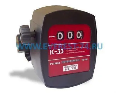 фото Счетчик расхода учета дизельного топлива солярки Petroll K 33