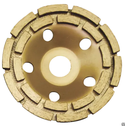 Фото №0 Алмазная чашка 2-х рядныйсегмент 150мм