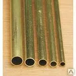 фото Труба латунная 2x0.1 ГОСТ 617-2006, марка л96