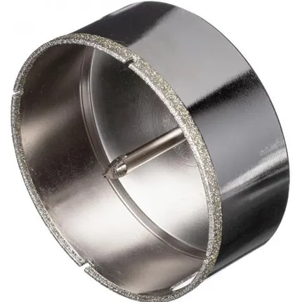 Фото №0 Коронка алмазная 100 мм по керамике и кафелю с центрирующим сверлом 400100 TRIO-DIAMOND