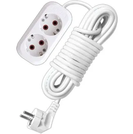 Фото №0 Удлинитель 2х5м с заземл. 10А IP20 У10-553 ПВС 3х0.75 UNIVersal 553-05