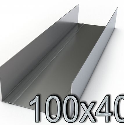 Фото №0 Профиль ПН 100х40 (3м) толщ 0,6 (16 шт)
