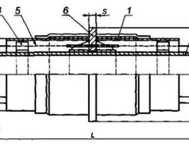 фото Неподвижная опора стальная в оцинкованной оболочке ТГИ ППУ-ОЦ 25x3,5/110