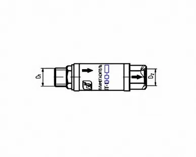 фото Пламегаситель ПГ-1К-04-1,25 (М12х1,25 LH) БАМЗ