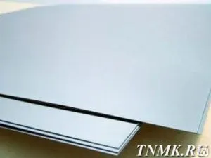 Фото №0 Лист вольфрамовый 0,5 мм СВИ