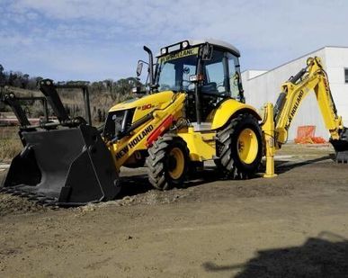 фото Экскаватор-погрузчик New Holland B90B