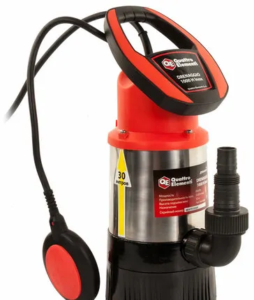 Фото №0 Дренажный насос QUATTRO ELEMENTI Drenaggio 1000 H Inox 771-756