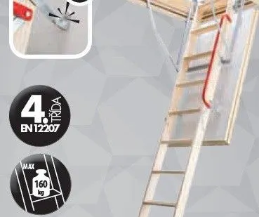 фото FAKRO (ФАКРО) Лестница чердачная LTK Energy 70х100х280
