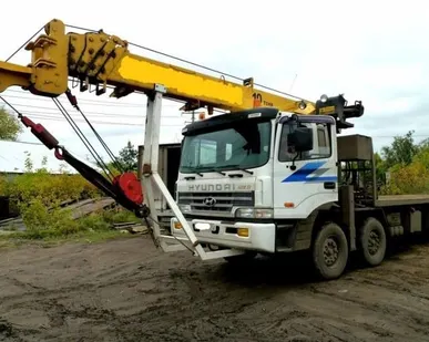 фото Аренда крана бортового 20 тонн