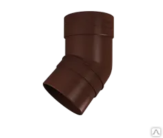 фото Колено трубы 45 коричневый VINYLON