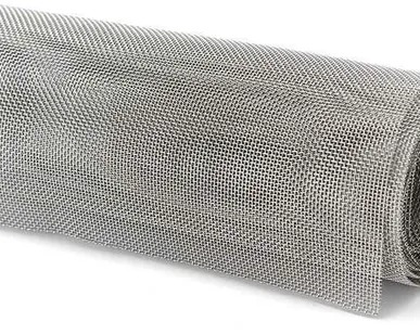фото Стальная тканная сетка ячейка 0,8 мм. Проволока 0,32 мм. Высота 1000 мм. Длина 2м.