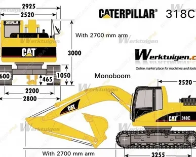 фото Аренда гусеничного экскаватора Caterpillar 318С, Волгоград