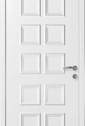 Фото №0 Двери KAPELLI CLASSIC, Модель «Акация», ПВХ белая