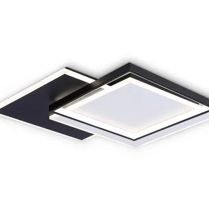 Фото №0 Светильник настенно-потолочный AMBRELLA LIGHT светодиодный FA7723 WH/BК 500х500х70 белый, черный