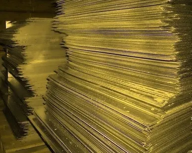 фото Лист латунный 50х600х1500мм ЛС59-1 Л63