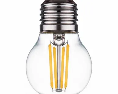 фото Лампа LED филамент. P45 (G45) 7Вт, Е27, 6500К, 600Лм /ФАРЛАЙТ