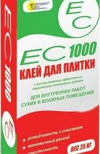 фото Клей для плитки ЕС 1000 (25 кг / меш)