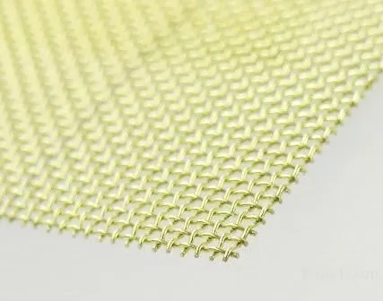 Фото №0 Сетка латунная 0355 диаметр проволоки 0,16 мм ГОСТ 6613-86