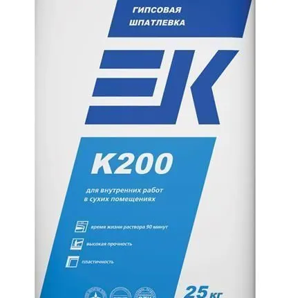 Фото №0 Шпатлевка ЕК200 25кг