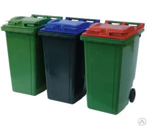 Фото №0 Контейнер для мусора на колесах, 360л